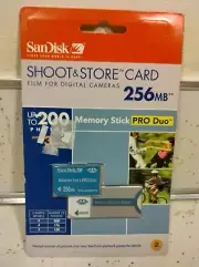 SanDisk 256 mb Memory Stick Pro Duo