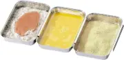 Breading Trays SetStainless Steel Pans for Preparing Bread Crumb Dishes