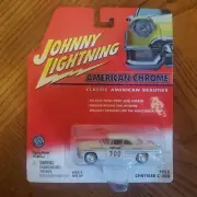 2001 JOHNNY LIGHTNING AMERICAN CHROME 1955 CHRYSLER C-300 New on Card