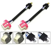 Conversion Wire 9003 HB2 H4 TO 9004 HB1 Two Harness Head Light Adapter Plug Play (for: Audi)