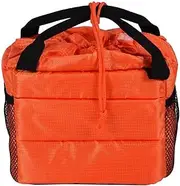 BLBMTCBCAG Waterproof Insert Partition Camera Hand Bag Shockproof Padded Divider Cover Case for DSLR Camera Bag Lens Pouch Case Cover Camera Protection(Orange)