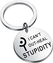 [FAADBUK] FF14 White Mage Inspired Gift FF14 Meme for Gamer I Can’t Out-Heal Stupidity FF14 Fan Gift