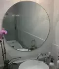 ROUND POLISHED FLAT EDGE MIRROR 600MM