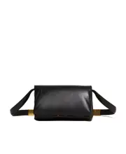Marni Prisma Padded Small Shoulder Bag One size Black