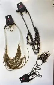 Lot Of 3 Necklace Earring Sets That I Know Nothing About