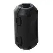 10Pcs Clip On Clamp RFI EMI EMC Noise Filters Ferrite Core For 3.5mm Cable Black