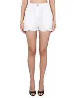 [MSGM] MSGM-Lace Short-Donna 40
