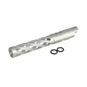 5KU 5.1 Inch Aluminum Hollow Outer Barrel for Marui Hi-Capa #5KU-GB-557- Silver