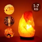 Himalayan Salt Lamp Crystal Rock Shape Natural Pink Night Light Kit AU
