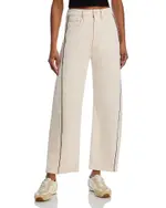 Mother The Half Piped High Rise Cropped Jeans in Act Natural
