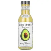Briannas, Home Style, Dijon Honey Mustard Dressing, 12 fl oz (355 ml)