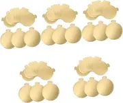 100 Sheets Cake Base Serving Tray Round Baseboard Trim Birthday Toppers for Cakes Mini Cake Boards Disposable Cake Cir Cake Stands Round Cake Bases Mousse Cake Bases Cake Holder (Color : Golden, Siz (
