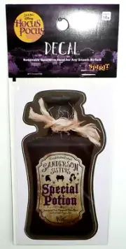Hocus Pocus Witch Potion Decal Sanderson Sisters Halloween Witchcraft Toe Spell