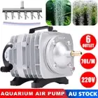 Aqua Air Pump Oxygen Water Pump Air Bubbles for Fish Tank Aquarium Pond Aerator
