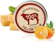 Beef Tallow, Grass Fed Beef Tallow Balm Beeswax and Honey | Natural Skincare | Moisturizer for Dry Skin, 70g Face and Body Beef Tallow for Skin