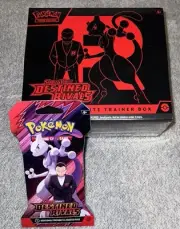 Pokemon TCG Destined Rivals ETB Elite Trainer Box Factory Sealed +1 Booster Pack