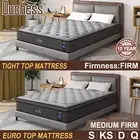 Duchess Mattress Queen Double King Single Pocket Spring Euro Tight Top Foam
