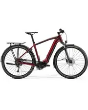 Merida eSpresso 400 S EQ 504Wh Electric Hybrid Bike Burgundy Red