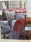 RALPH LAUREN - BELLE HARBOR GINGHAM FULL FLATDeep Fitted SHEET RARE PATTERN