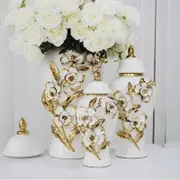 Home Beautiful design desk flower ginger jars/ vases in set of 3