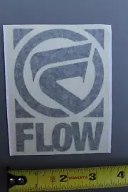 Flow Snowboard Boot Binding Black SNB4 Vintage Snowboarding STICKER Window DECAL
