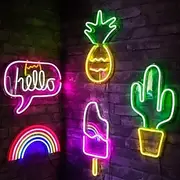 Waterproof LED Neon Tube 20M 15M 10M 5M 3M 2M 1M AC 220V-240V SMD 2835 Flexible Neon Strip Single Color for Outdoor Decorative Lighting
