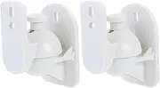 TEHAUX 2Sets Wall Mount Speaker Brackets Durable Surround Sound Speaker Mount Rack for Home Bars Heavy Duty Easy to Install