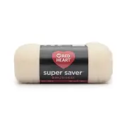 Red Heart Super Saver Brushed Yarn-Cream E309-0510