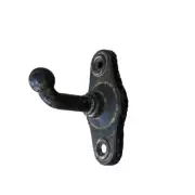 Cast Iron Wall Hook Rustic Black Coat Hat Towel Hanging Heavy Duty