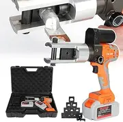 Efficient 18v Rechargeable Hydraulic Wire Crimping Tool - Ideal for Copper and Aluminum Terminals, 16-300mm², Battery Powered for Easy Terminal Crimping