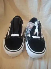 Vans Old Skool Pro Blk/Wht Mens Size 11.5