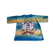 Taz Tie-Dye T-Shirt: Colorful Looney Tunes Fun for Kids 4+!