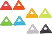 ibasenice 8Pcs High Visibility Agility Cones for Soccer Training Football Markers for Outdoor Sports Drills and Games for Team Activities