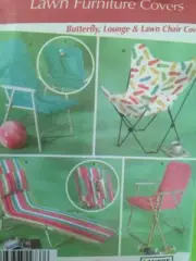 Simplicity Sewing Pattern 4184 Replacement Lawn Furniture Cover Uncut Chaise