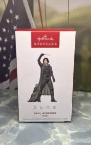 Hallmark Keepsake Ornament DUNE Movie Paul Atreides Legendary Figure NEW
