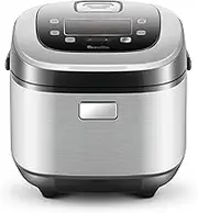 Breville the Rice Box Induction Rice Cooker, Brushed Stainless Steel, LRC800BSS