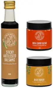 Australian Bush Spices - Wattleseed Balsamic & Green and Orange 410g