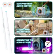 Wireless Electronic Air Drum Kit Drumstick Pedals Drummer Musical Instruments