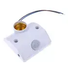 NEW E27 220V Infrared Motion Sensor Automatic Light Lamp Holder Switch New
