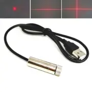 Red Laser 650nm 5mW Focusable Dot/Line/Cross Diode Module USB Power Supplied