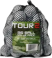 [TaylorMade] Penta Recycled C Golf Balls in Mesh Bag (Pack of 36)