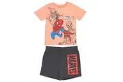 Spider-Man Sketch Toddler Boy's Shirt and Shorts 2-Piece Set