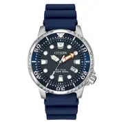 Citizen Eco-Drive Promaster Diver Quartz Men's Watch, Stainless Steel with Polyu
