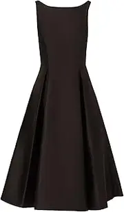 [Adrianna Papell] Women's Sleeveless Tea Length Dress
