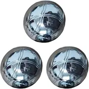 CoudarTitie Petanque Ball Set, Interactive Toy, Portable French Petanque Game, Lawn for Schoolyard Outdoor Activities,