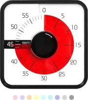 Countdown Timer 7.5 inch; 60 Minute 1 Hour Visual Timer - Classroom Teaching...