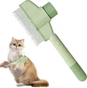 Self-Cleaning Flea Comb for Pets, for Cats, Cat Comb, Cat Dog, Massage Comb Hair Comb for Cat Hair with Release Button