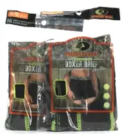 2 Pairs Mossy Oak Medium 32 To 34 Performance Boxer Briefs Polyester & Spandex