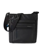 Hedgren Orva Cross Body 5.20L RFID Handbag Creased Black