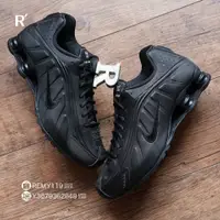 在飛比找蝦皮購物優惠-R’代購 Nike Shox R4 彈簧 Triple Bl